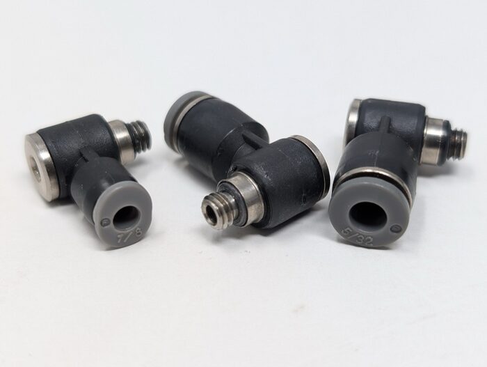 Stock Ion banjo fittings, 1/8" and 5/32" sizes