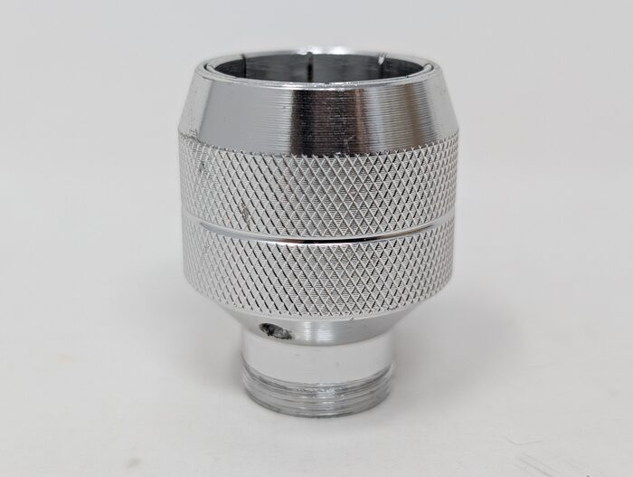 Unidentified feedneck — knurled collar (chrome) (Unknown)