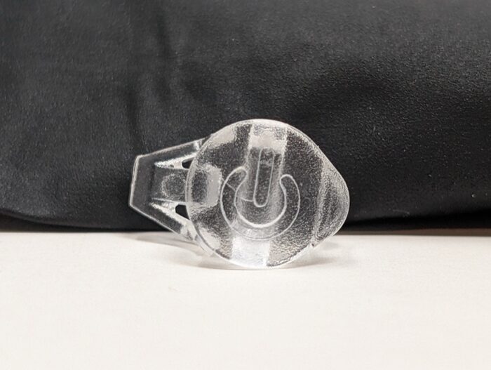 Power Button, close up — mine. Same part shown next to the stock sticker on/off in the Stock section above